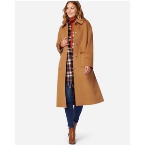 Pendelton Wool + Cashmere Tan coat 10